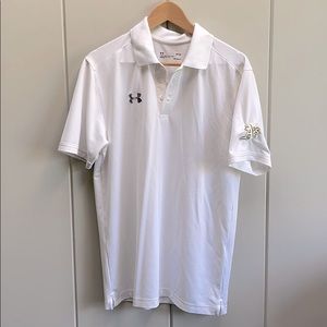 Under Armour Heatgear Oakland A’s White Polo M